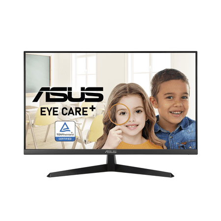 Asus VY279HE 27" Full HD LED Gaming LCD Monitor - 16:9 - Black, Black