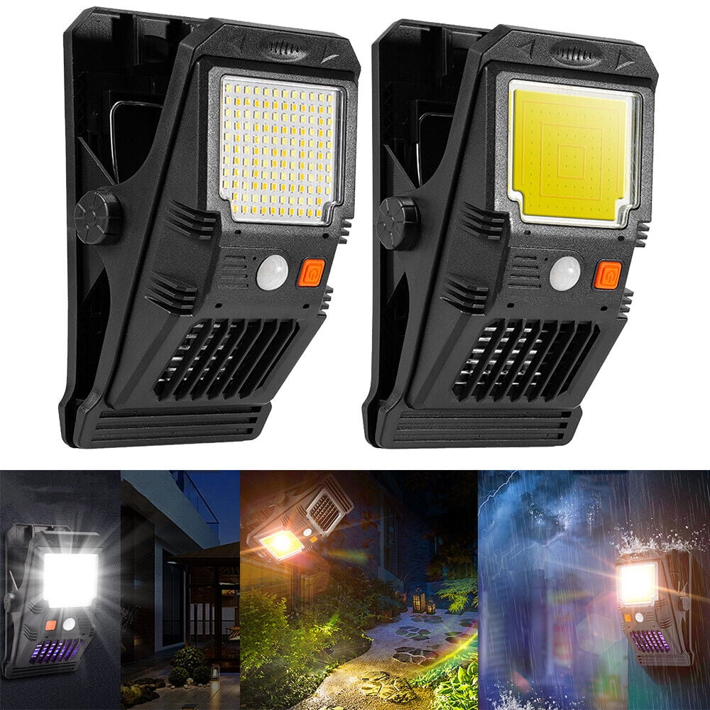 Cocobaby Outdoor Solar Powered LED Mosquito Lamp Fly Bug Insect Zapper Killer Trap Light