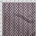 thumbnail image 3 of oneOone Viscose Jersey Fabric Aztec Ikat Decor Fabric Printed BTY 60 Inch Wide, 3 of 5
