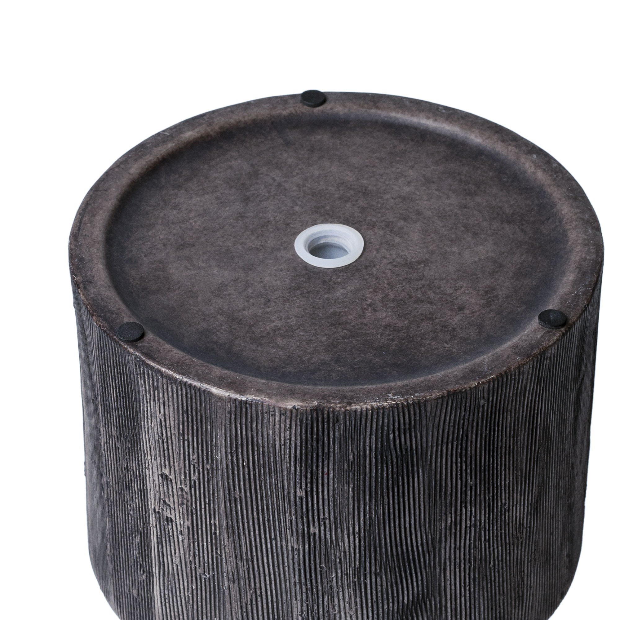 Better Homes & Gardens Alexander Round Ceramic Planter, Black photo 7