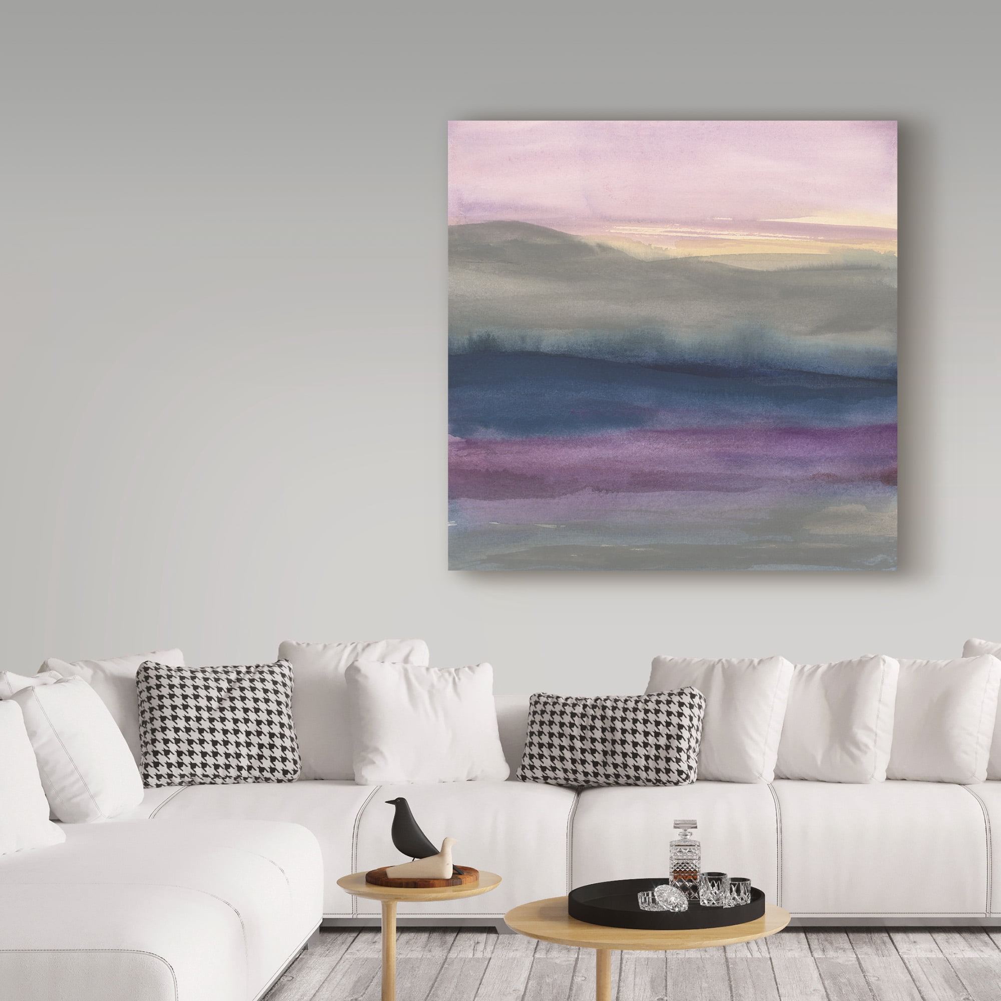 Trademark Fine Art 'Grey Hills I' Canvas Art by Chris Paschke