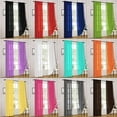 thumbnail image 2 of 2 Piece Sheer Voile Window Curtains Drapes Set with Rod Pocket, 2 of 2
