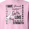 thumbnail image 3 of Inktastic I Have... Inspirational Words for Those Battling Lung Cancer Adult Sweatshirt, 3 of 4