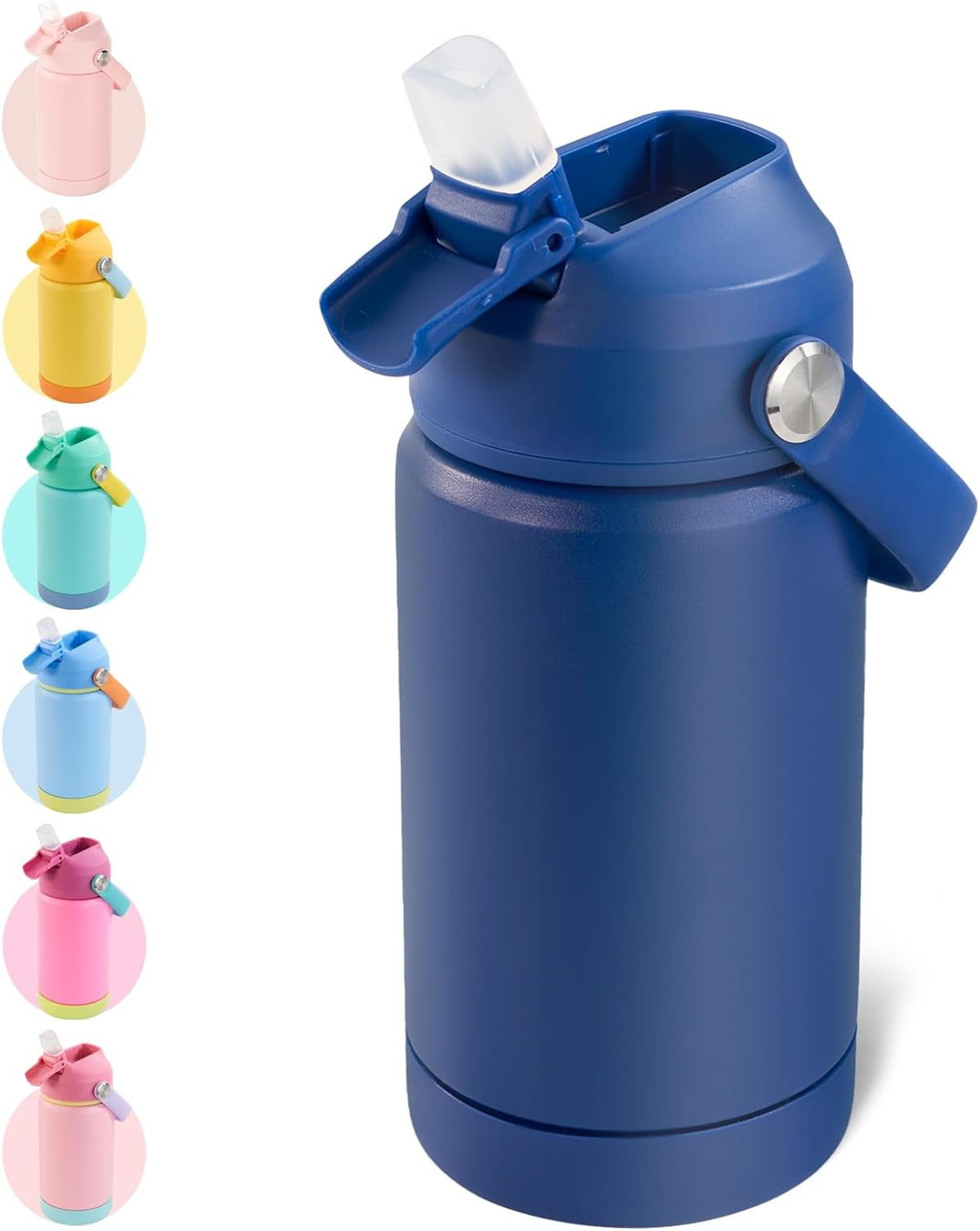 Bluey Decorate Your Own Water Bottle Kit - 13oz BPA-Free Bottle With Repositionable Stickers For Kids Birthday Party
