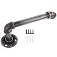 thumbnail image 2 of EeaseCA 1pc Industrial Style Iron Pipe Rack Bracket Vintage Household Wall Bracket Holder, 2 of 8