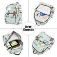 thumbnail image 5 of FORMRS Mini Backpack Purse for Women Travel Daypack Casual Shoulder Bag, Ice Play, 5 of 7