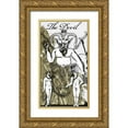 thumbnail image 1 of Sommers, Mindy 20x32 Gold Ornate Wood Framed with Double Matting Museum Art Print Titled - The Devil, 1 of 4