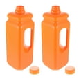 thumbnail image 6 of HOMEMAXS Orange Plastic Water Jug with Ergonomic Handle for Home 2.5 Gallon Capacity Safe and, 6 of 8