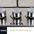 thumbnail image 4 of Estufa De Panel 5 Hornillas De Lujo Para Gas De 76*50Cm Plata, 4 of 6