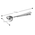thumbnail image 3 of keepw 1PC Sainless Steel Coffee Spoon With Bag Seal Clip Coffee Measuring Spoon Ice Cream Spoon Multipurpose Kitchen Tool Safety, 3 of 6
