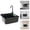 Black, variant on ToppiJoy Wall-Mounted Utility Sink Tub Kit with Faucet and Soap Box, Anti-clogging Laundry Sink for Bathrooms, Sundry Rooms, Garages White