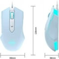 thumbnail image 2 of Wired Gaming Mouse, Programmable 7 Buttons, RGB LED Backlit Computer Mouse, 200-4800 DPI Adjustable, Suitable for Windows/Mac OS/Linux, 2 of 7