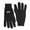 Black, variant on SANREMO Unisex Kids Knitted Fleece Lined Warm Winter Gloves (7-14 Years, Black)