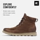 thumbnail image 3 of Botas Sorel Madson II Moc Toe Impermeables Color Tabaco Talla 8.5, 3 of 6