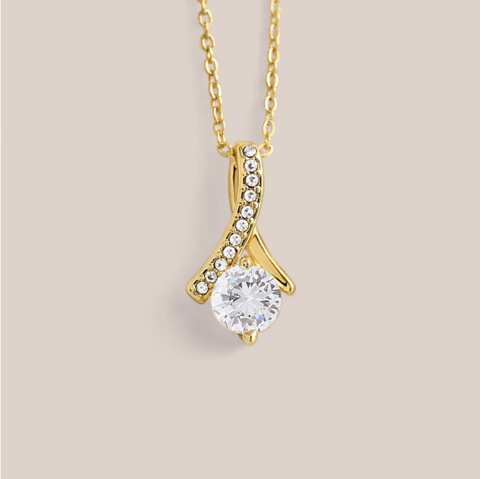 Jewelry, Necklace, Mother's Day Gift, I Love You Mom, I really Do, Alluring Beauty Necklace Gift To Mom From Daughter Son, Gold Alluring Necklace