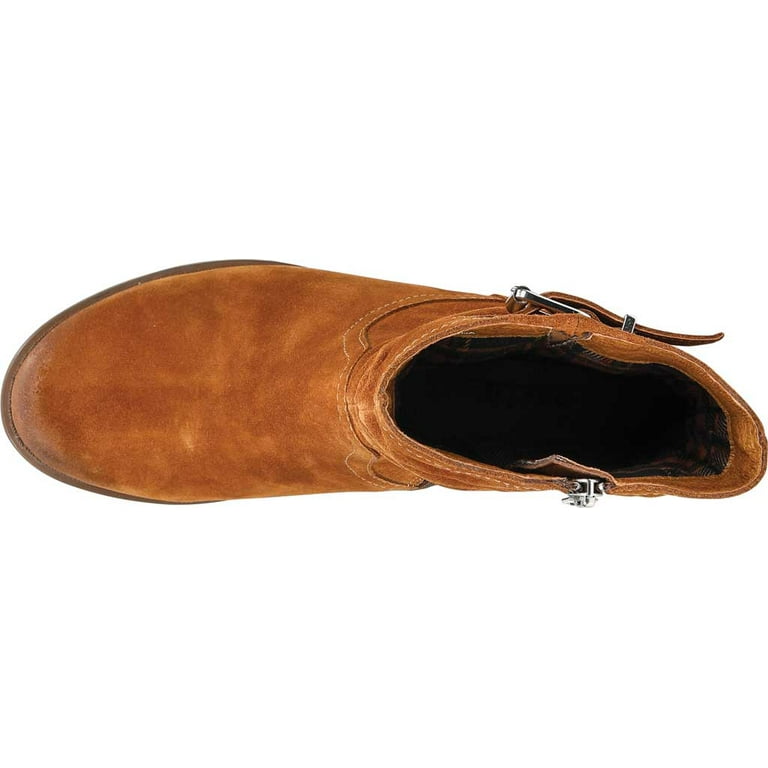 Women s Earth Beaufort Slouch Boot Cognac Suede 8 W Walmart