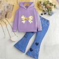 thumbnail image 2 of Toddler Baby Boy Girl Soft Bamboo Viscose Long Sleeve Top and Pants Cloth Set–2-Piece Outfit 6-12 Months 12-24 Months 2t 3t 4t 5t 6t 7t 8t 9t Children(P,3-4 Years), 2 of 4