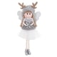 thumbnail image 1 of Muñeco de Navidad Colgante Resistente al desgaste Decoración del árbol de Navidad Adorno de muñeca colgante, Gris Vogacara HA001211-03, 1 of 6