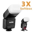 thumbnail image 2 of Difusor de flash 3 piezas compatible con Canon y Godox YouTin, 2 of 7