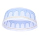 thumbnail image 5 of Sombrero Islámico, Sombreros De Oración Musulmana Mano De Obra Fina Sombrero De Oración Musulmana Poliéster Algodón Ligero Azul Para Actividades De Adoración Para Uso Diario, 5 of 8