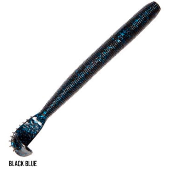Z Man Turbo FattyZ 6'' Black Blue 5pk