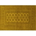 thumbnail image 1 of Ahgly Company Machine Washable Indoor Rectangle Southwestern Yellow Country Area Rugs, 8' x 10', 1 of 4