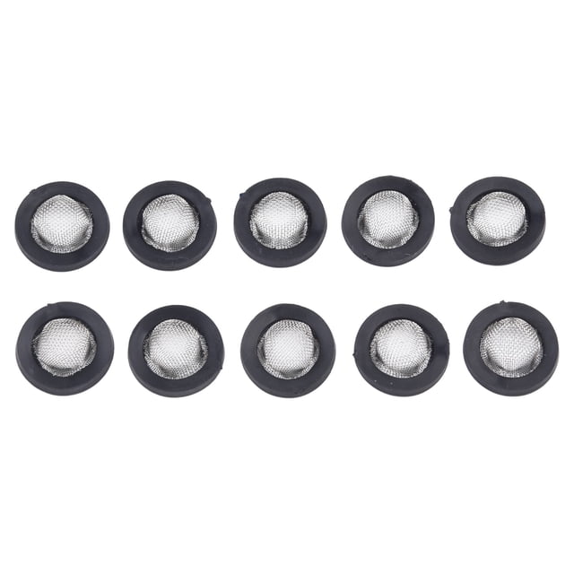 Garden Shower Hose Silicone Rubber Washers Filter Mesh Replacement 10pcs