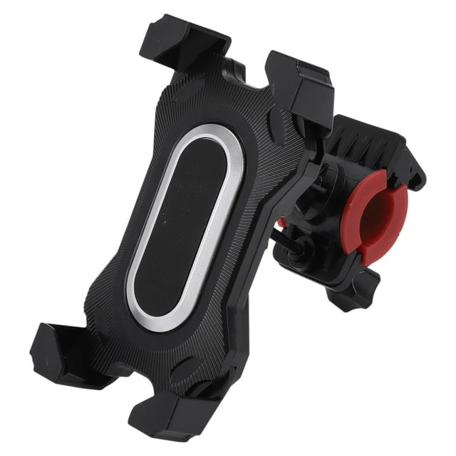 Soporte para Teléfono de Motocicleta Unique Bargains para Montaje en Manillar 4.7-7.2" Teléfonos Tono Plateado