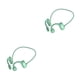 thumbnail image 4 of Methold Auriculares de conducción ósea inalámbricos recargables compatibles con Bluetooth V5.2 Auriculares para correr Ciclismo Auriculares Verde 2piezas, 4 of 6
