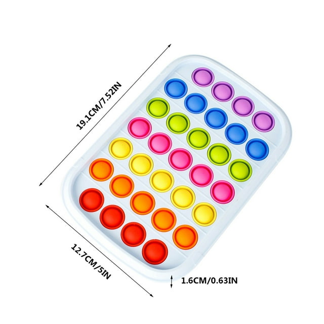 PVCS Children Adult Dimple Toy Pressure Reliever Board Controller Educational Toy1PCS Gift for Kids