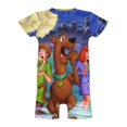 thumbnail image 5 of Scooby Doo Baby Boys Girls Rompers Short Sleeve One Piece Bodysuit Jumpsuits Infant Outfit Clothes 3-6M, 5 of 8