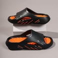 thumbnail image 3 of Otqutp Mens Sport Sandals Closed Toe Cutout Design Slip-On Shoes Casual Summer Lightweight Pool Shower Beach Slippers, 3 of 6