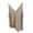 Khaki, variant on QNANSPI Women's Casual Layering Tank Tops, Breathable Sleeveless Camisole Tops, Ladies' 3 Piece Set Crew Neck Built in Bra Casual Loungewear Sleeveless Tank Tops