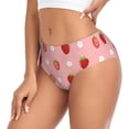 thumbnail image 2 of Balery Strawberries Ropa Interior de Algodón para Mujer con Dibujo – Braguitas Cómodas y Elásticas, Estilo Clásico-Medium, 2 of 6