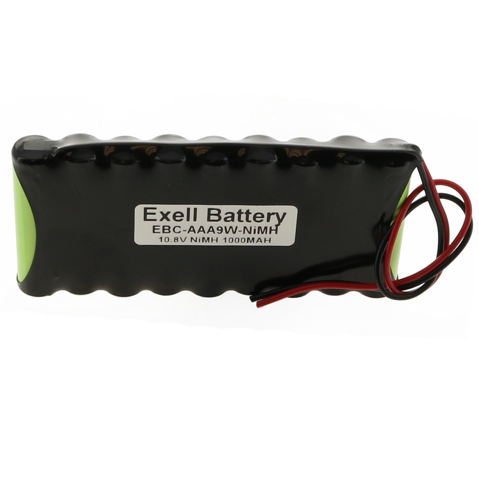 Exell 10.8V 1000mAh NiMH Battery Pack w/ 22AWG Open End Wire Leads