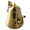 thumbnail image 6 of 68OZ Stainless Steel Teapot, Stovetop & Microwave Safe Tea Maker Water Kettle for Loose Leaf & Tea Bags, Gold, 6 of 10