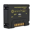 thumbnail image 1 of Mistaha Solar Power Controller with MPPT Technology - 20A, Overvoltage/Short Circuit/Overcurrent/Overcharge/Over-discharge/EMI/Temperature/Reverse Connection Protection, 12V/24V Auto Adaptation,, 1 of 6