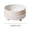 White, variant on Ceramic Heated Pet Bowl - Constant Temperature Water and Food Feeder for Cats and Dogs in Winter, Freezing-Proof Drinking Bowl