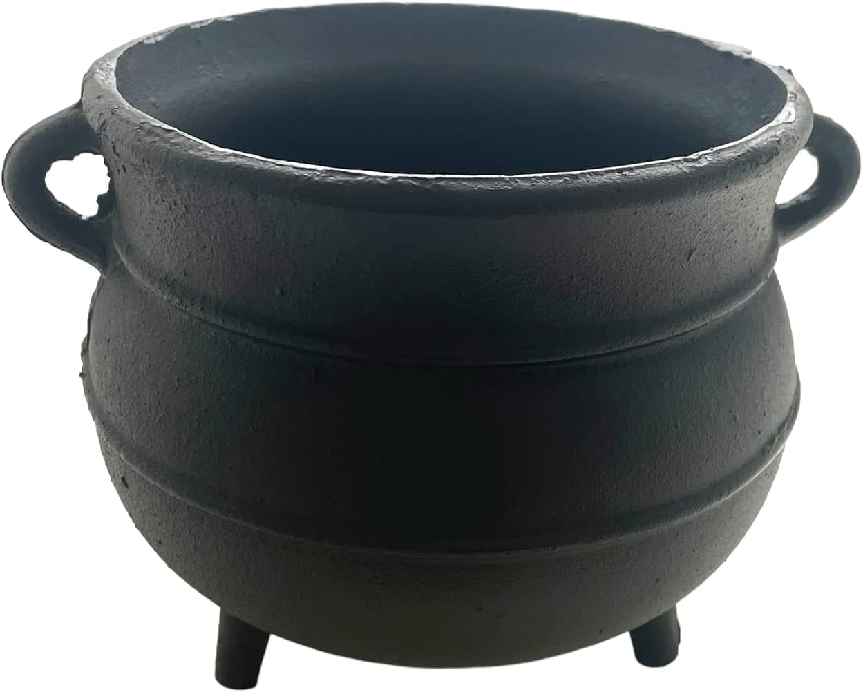 Oggun Cauldron cast iron 7 Caldero de hierro para Ogun Black Iron Cauldron for rituals Ifa Religion Caldero de Ogun Santo Orisha Yoruba Santeria Herramienta de guerreros Iron cauldron witchcraft