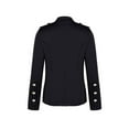 thumbnail image 5 of Yuwull Women'S Blazer Solid Color Slim Buttoned Office Jacket Suit Long Sleeve Cropped, 5 of 6