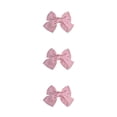 thumbnail image 1 of Bandeau Grand pour Cheveux, Pince à Ressort, Nœud Réglable, Multicolore, Sans Accroc, Porte-Queue, Épingles à Cheveux, Chouchous pour Filles, Rose Clair, 3Ensemble, 1 of 6