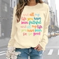 thumbnail image 2 of TINZ Chandails en Molleton Oversize pour Femmes Manches Longues Col Rond Imprimé Lettres Légers Amples Blouse Haut Tenue Alien Chandails en Molleton pour Femmes Garçons Années 80, 2 of 7