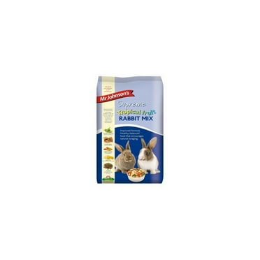 Mr Johnsons Supreme Tropical Fruit Rabbit Mix Small Animal Food 900g 1 Case