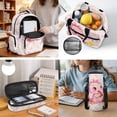 thumbnail image 2 of KUIFORTI Pink Dragon Bookbag and Lunchbox Set 4 piece Durable Boys Kids Backpack with Pencil Bags Water Bottle Sleeve for Teens Elementary Middle School, 2 of 7