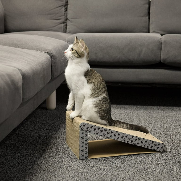 Scratch ramp top for cats