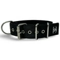 thumbnail image 2 of SparkDog Collars Working Dog Collar - 2" 4ply Padded Heavy Duty Stainless Steel Tactical Seatbelt Wide Buckle Collar (Black, Large) C97, 2 of 3