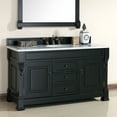 thumbnail image 2 of James Martin 147-114-5381-4CAR 60" Warm Cherry Vanity w/ Carrara White Top, 2 of 8