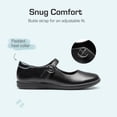 thumbnail image 4 of Zapatos tipo Mary Jane para niñas DREAM PAIRS Talla 11 Negro KFL217, 4 of 8