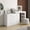 White, variant on MODERNLUXE Vanity Desk with Mirror and Lights,Makeup Vanity Table with 7 Drawers, 3Storage Shelves,3 Color Modes Adjustable and Flip-Top Tabletop for Bedroom,Walnut