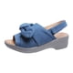 thumbnail image 1 of Amzcrzy Zapatos de mujer,Zapatos de mujer,Zapatillas de mujer, Sandalias de plataforma con nudo de verano para mujer, sandalias de moda con boca de pez Sandalias Mujer Zapatillas De Casa, 1 of 6